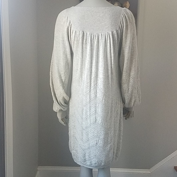 3.1 Phillip Lim Knit Sweater Dress Alpaca Gray - Picture 2 of 9